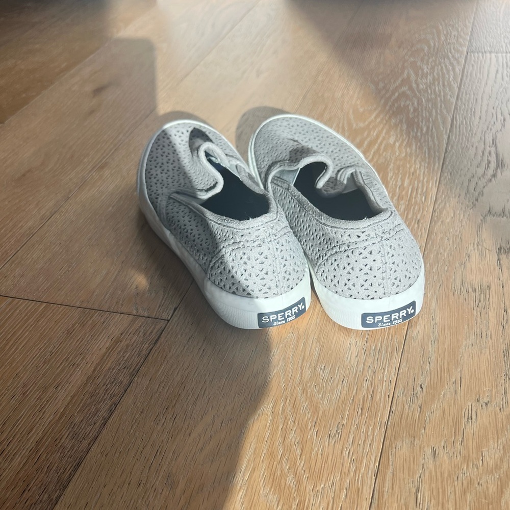 Sperry Gray Slip-On Sneakers - Picture 3 of 5